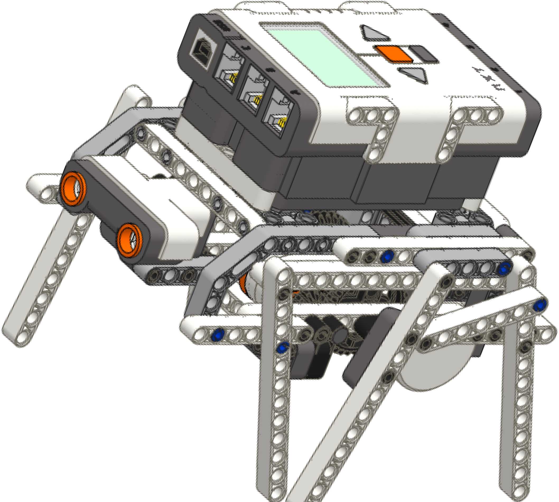 Инструкция по робототехнике. Шагающий робот Майндстормс ev3. Робот шагоход ev3.